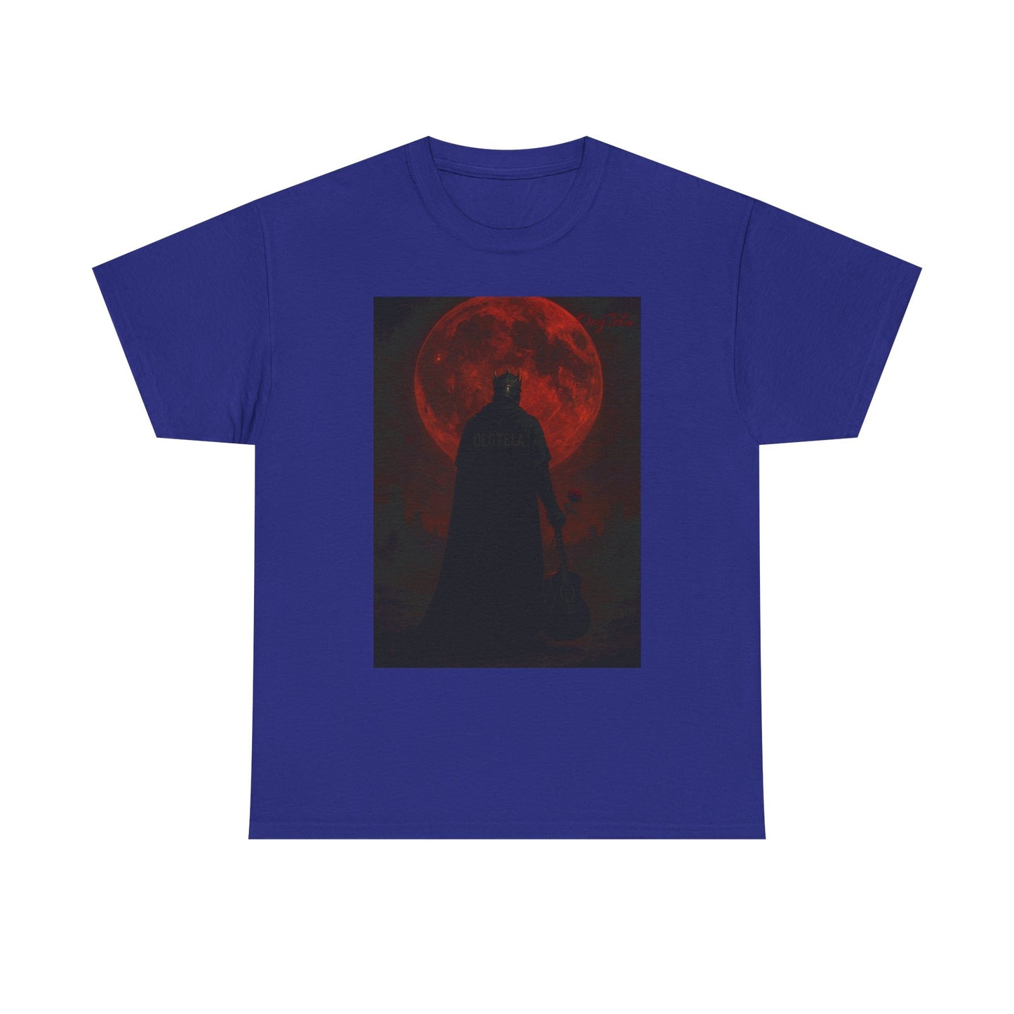 T-Shirt Oegtela King of the Red Moon Unisex Heavy Cotton Tee
