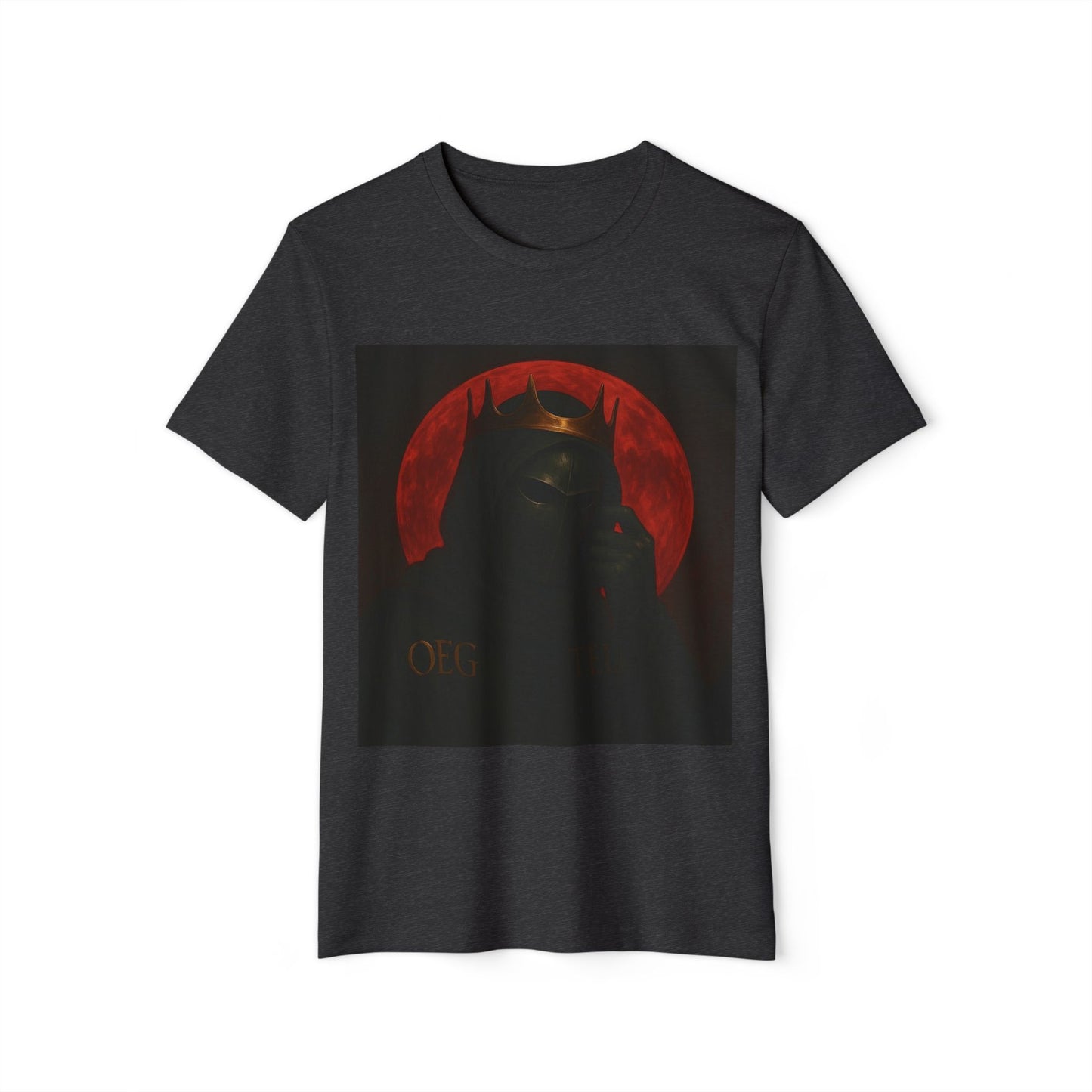 Organic T-Shirt - Oegtela King of the Red Moon Casual Wear