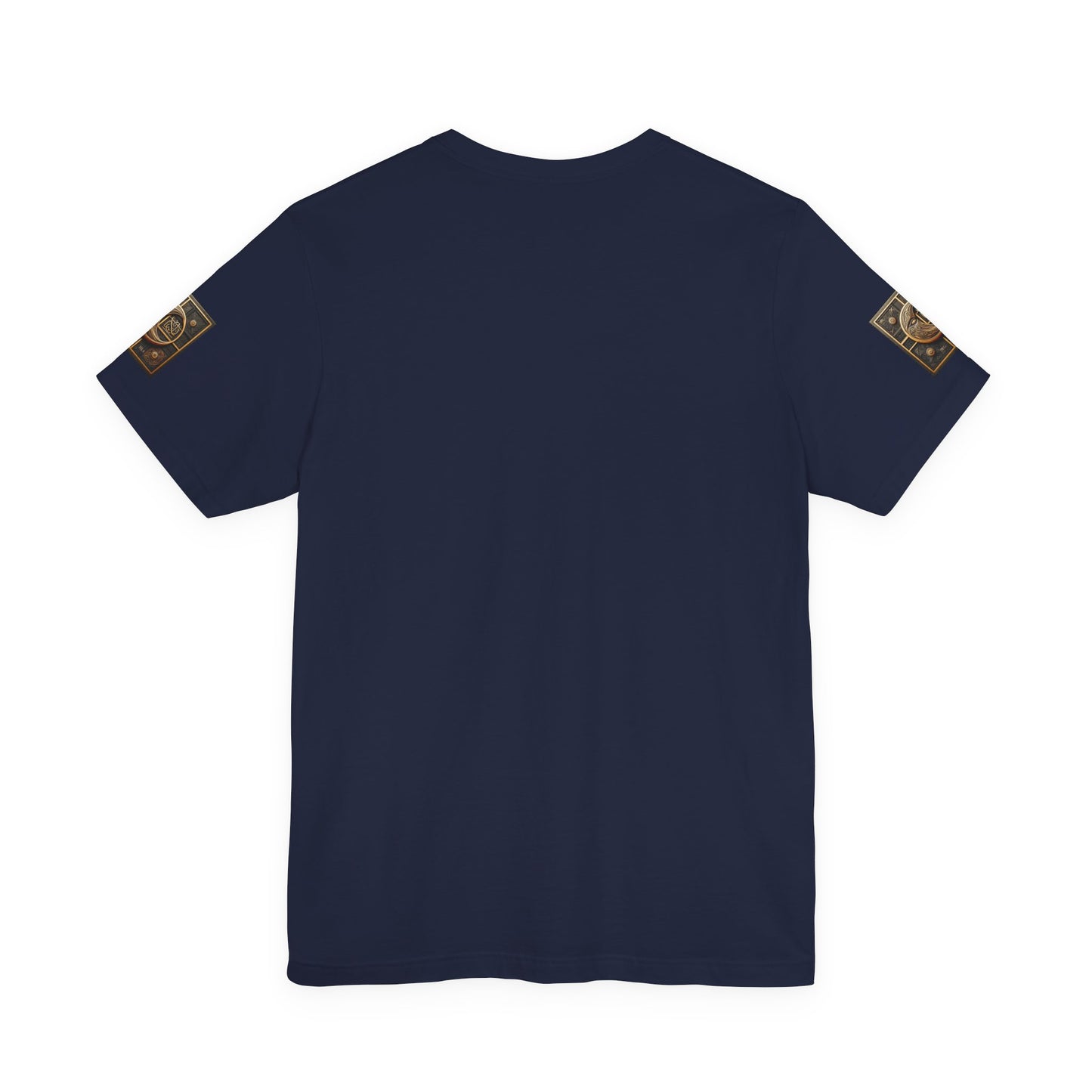 Moonlit Duality Graphic Tee — Vintage Art Nouveau Face Design