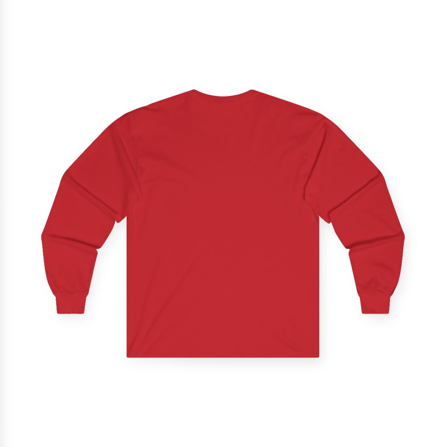 Oegtela Minimal Gold Script Long Sleeve Tee — Gold Script Minimalist Design
