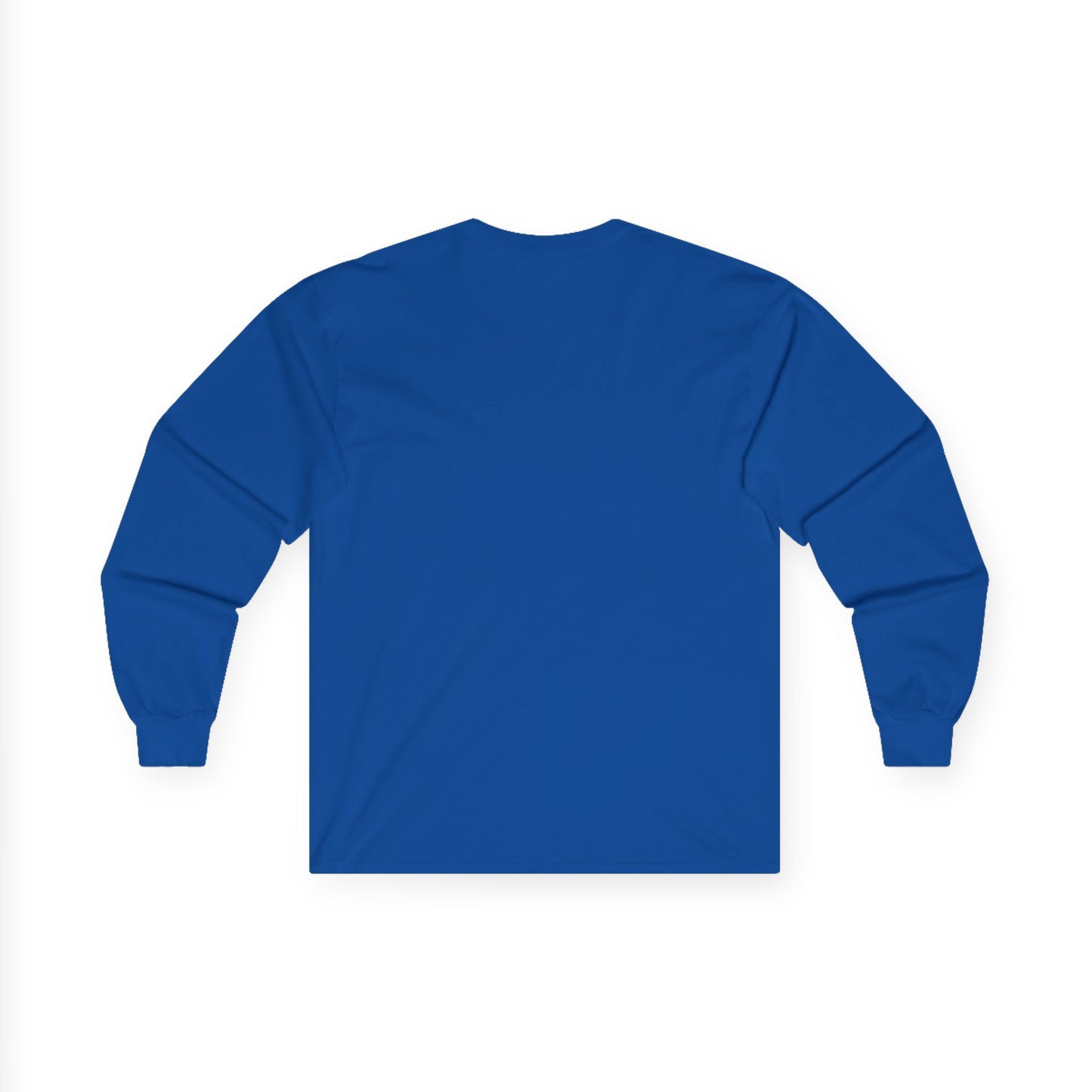 Oegtela Minimal Gold Script Long Sleeve Tee — Gold Script Minimalist Design