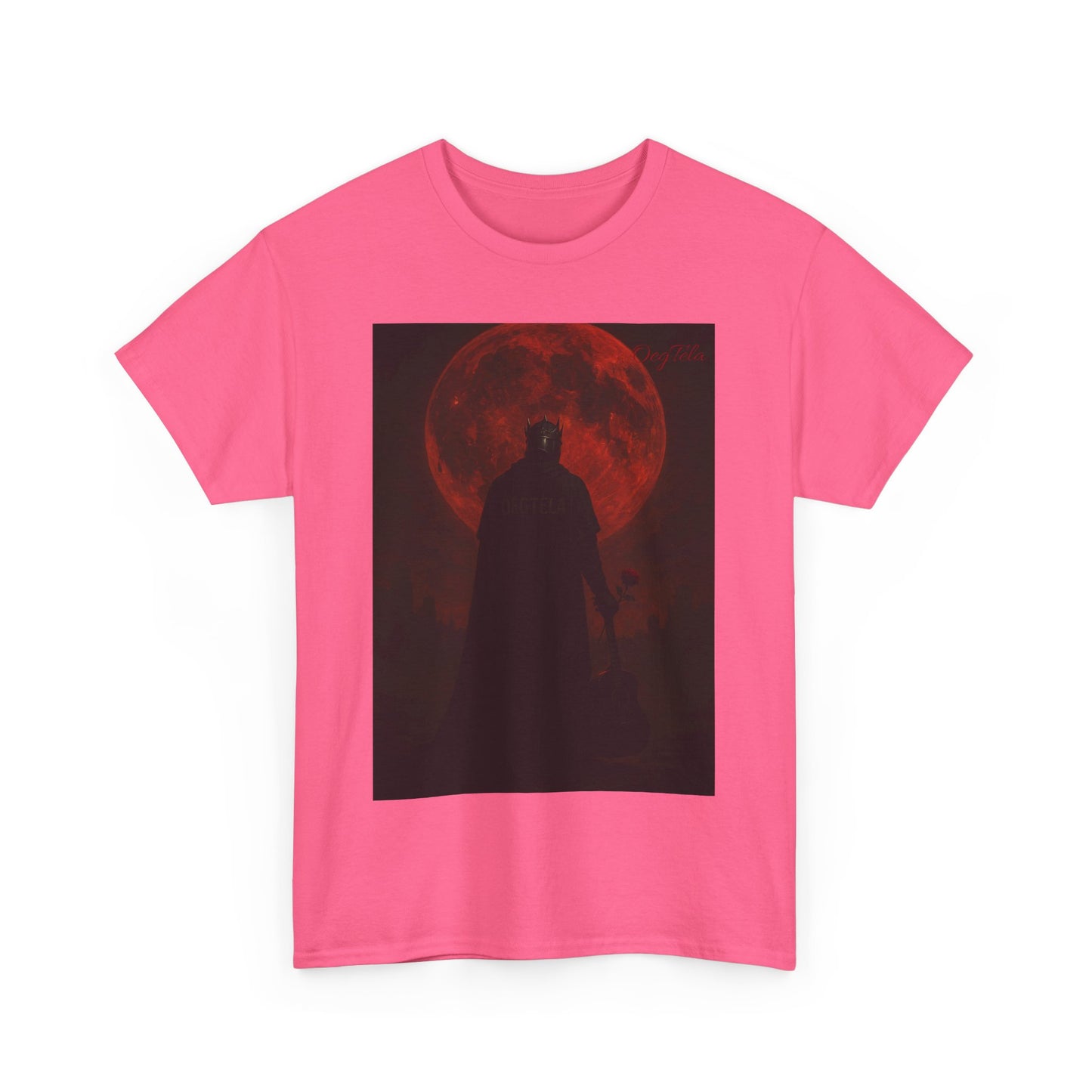 T-Shirt Oegtela King of the Red Moon Unisex Heavy Cotton Tee