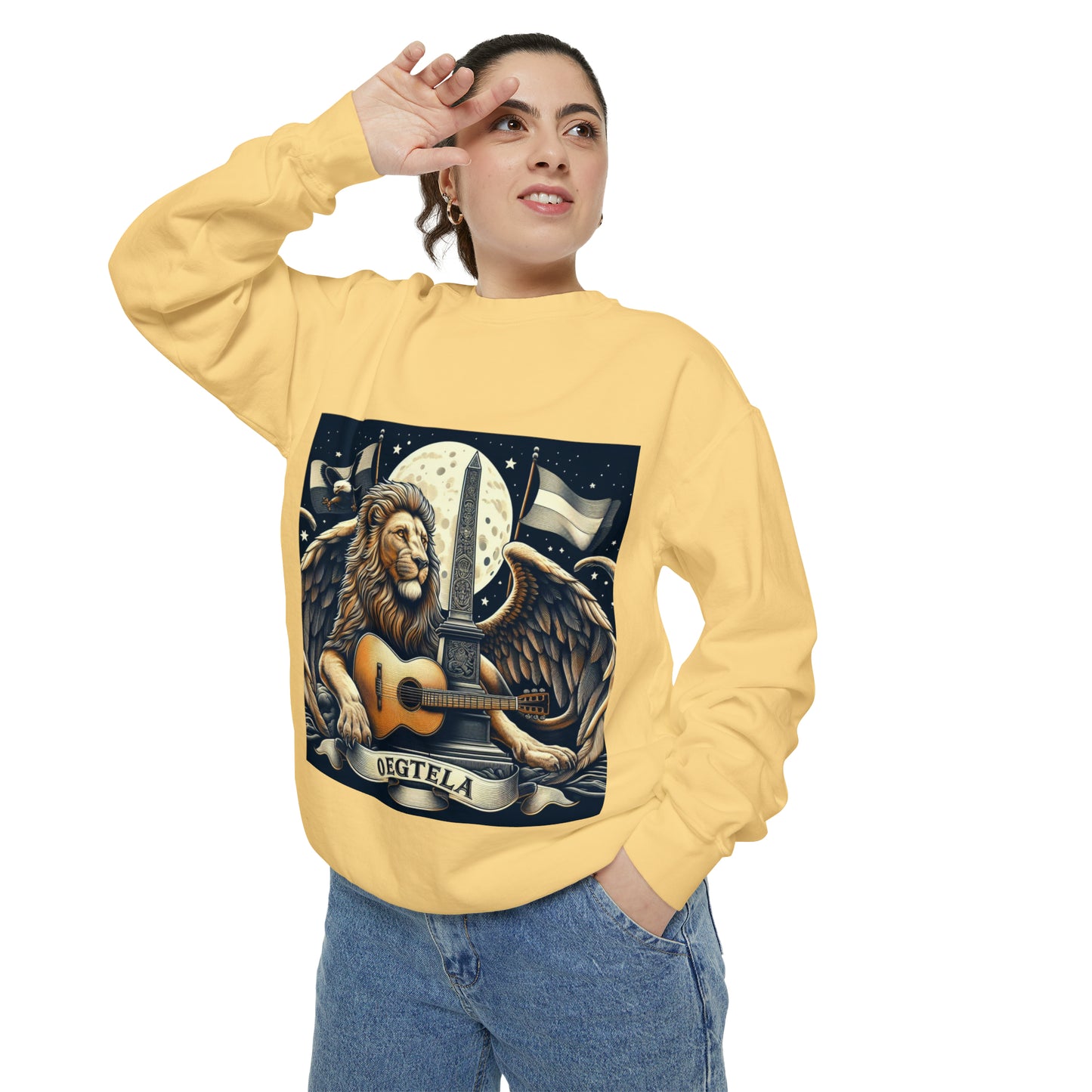 Oegtela Unisex Garment Sweatshirt