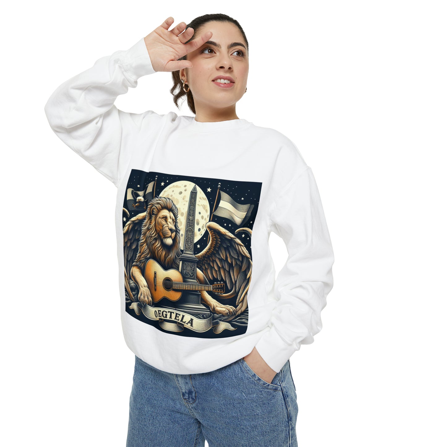 Oegtela Unisex Garment Sweatshirt