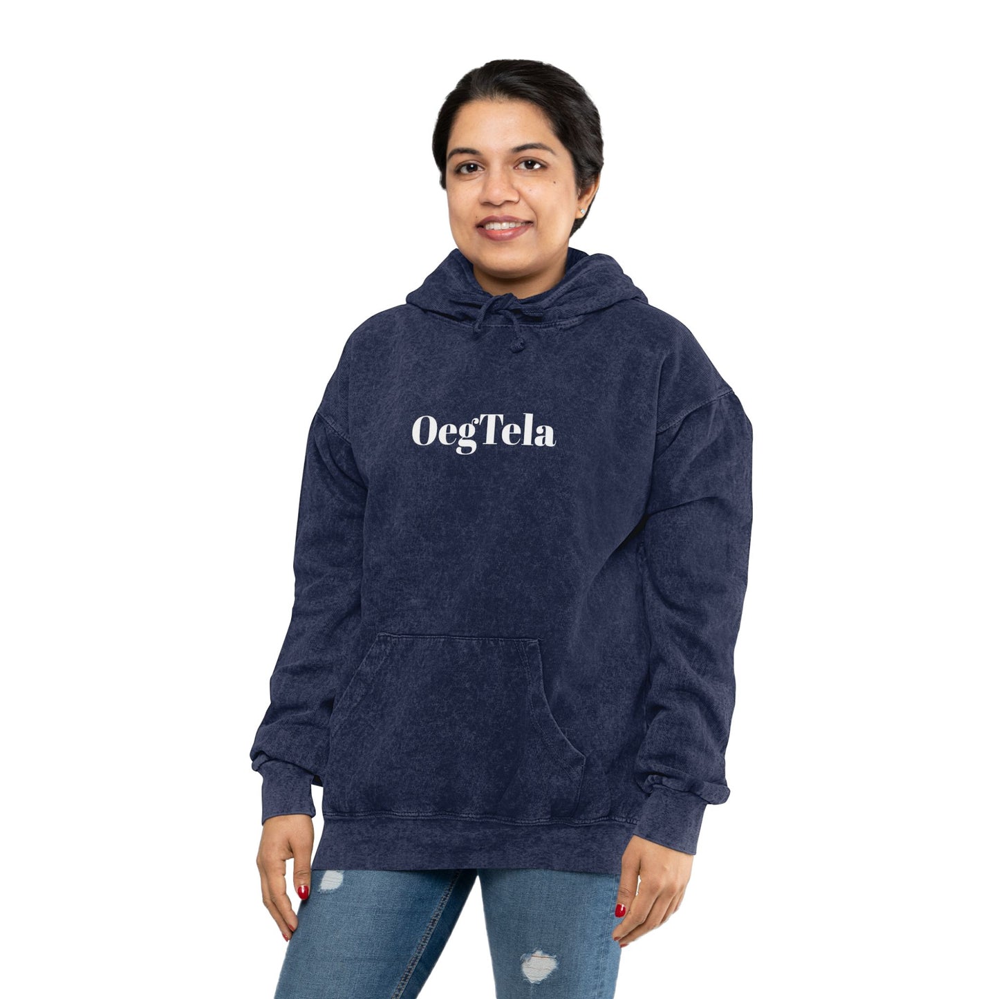 OegTela Unisex Mineral Wash Hoodie