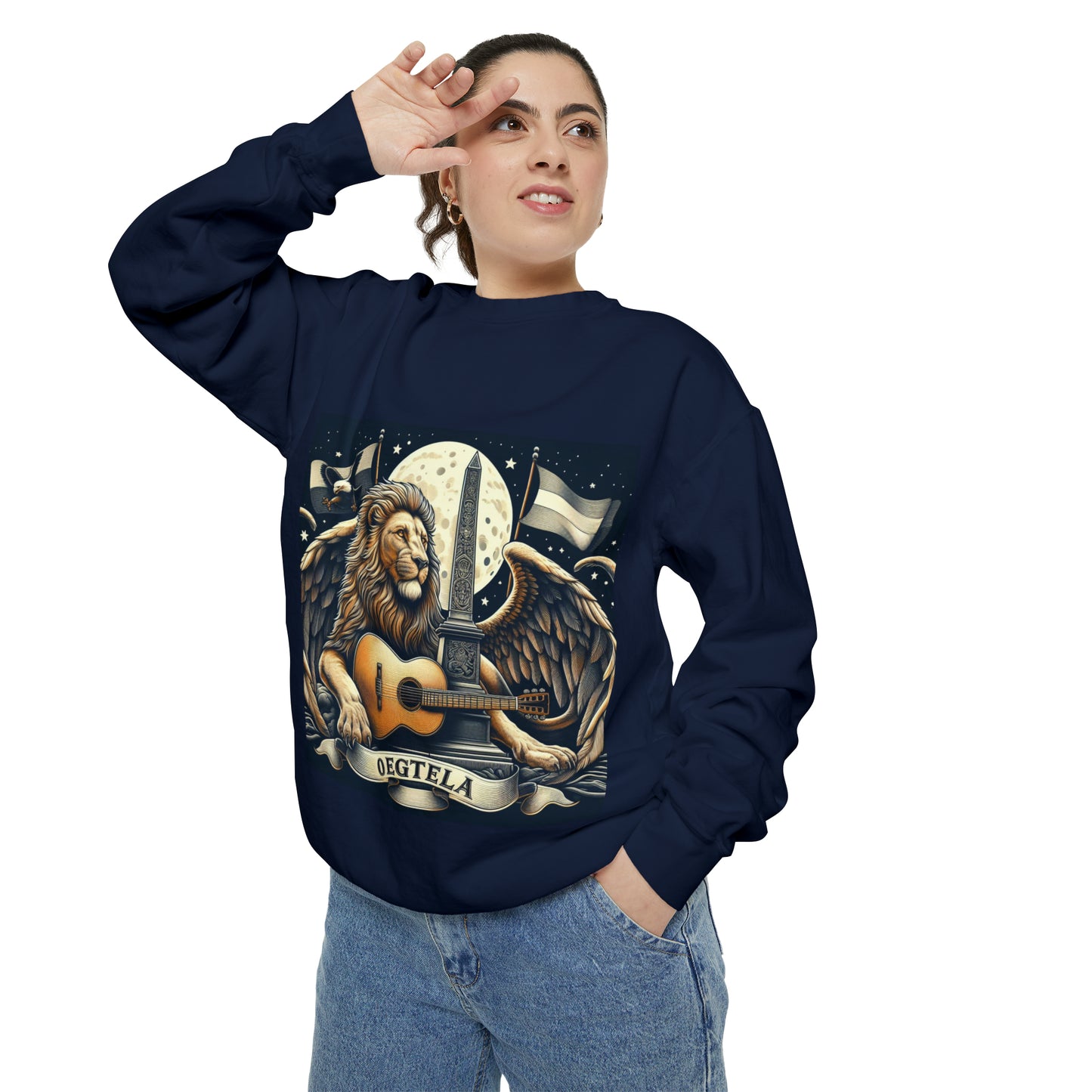 Oegtela Unisex Garment Sweatshirt