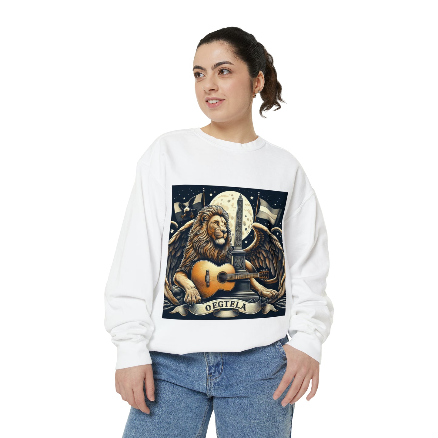 Oegtela Unisex Garment Sweatshirt