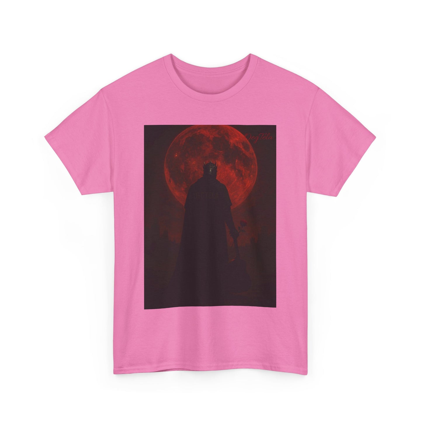 T-Shirt Oegtela King of the Red Moon Unisex Heavy Cotton Tee