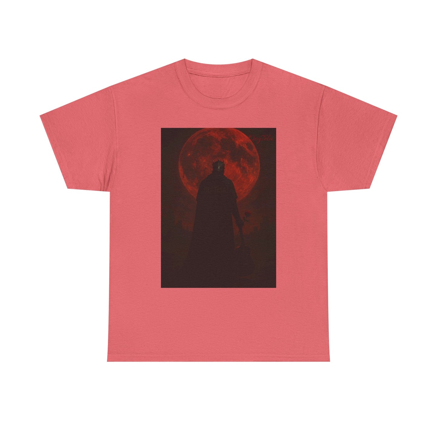 T-Shirt Oegtela King of the Red Moon Unisex Heavy Cotton Tee