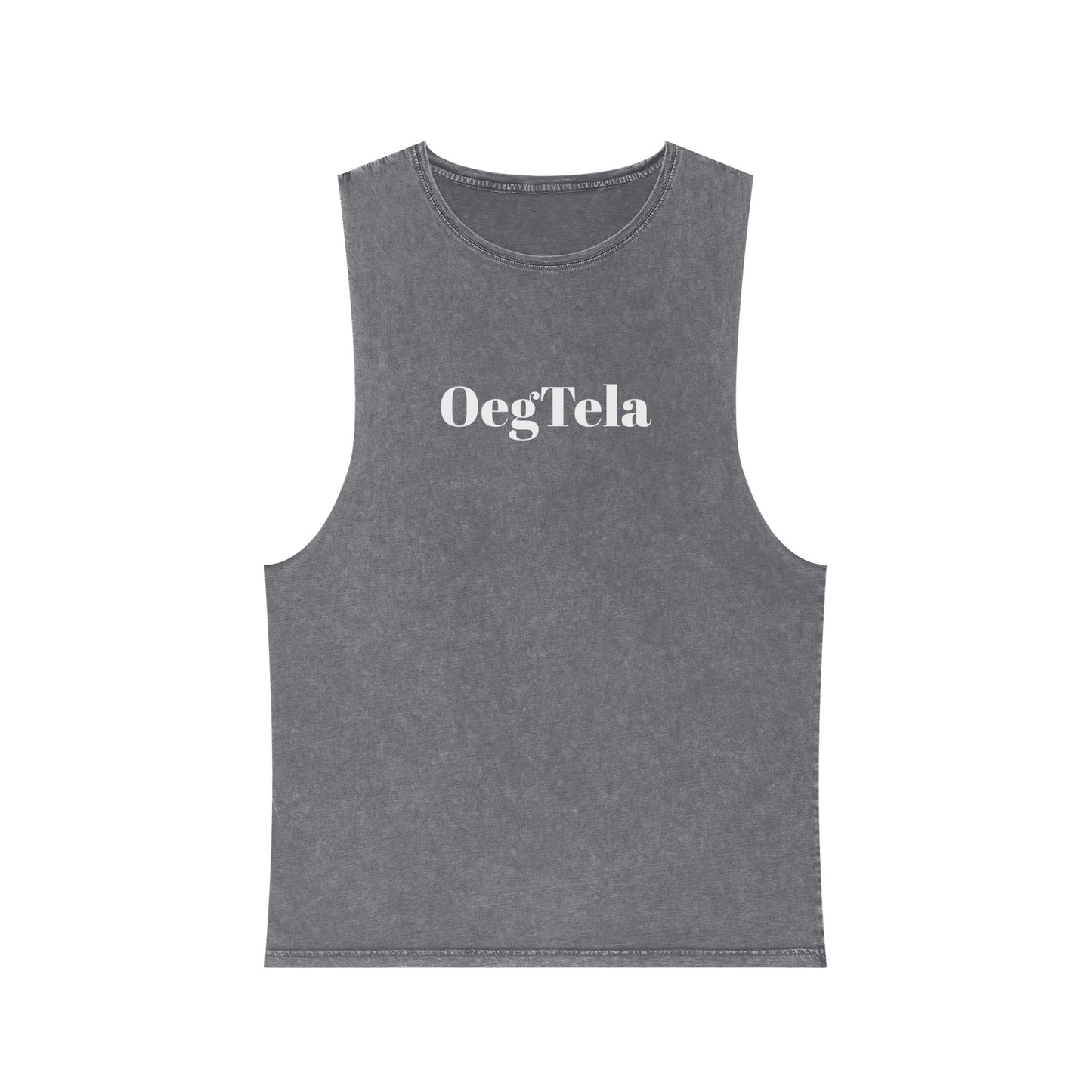 OegTela Unisex Stonewash Tank Top