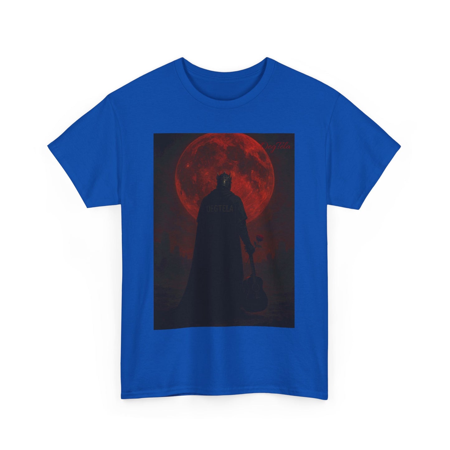 T-Shirt Oegtela King of the Red Moon Unisex Heavy Cotton Tee