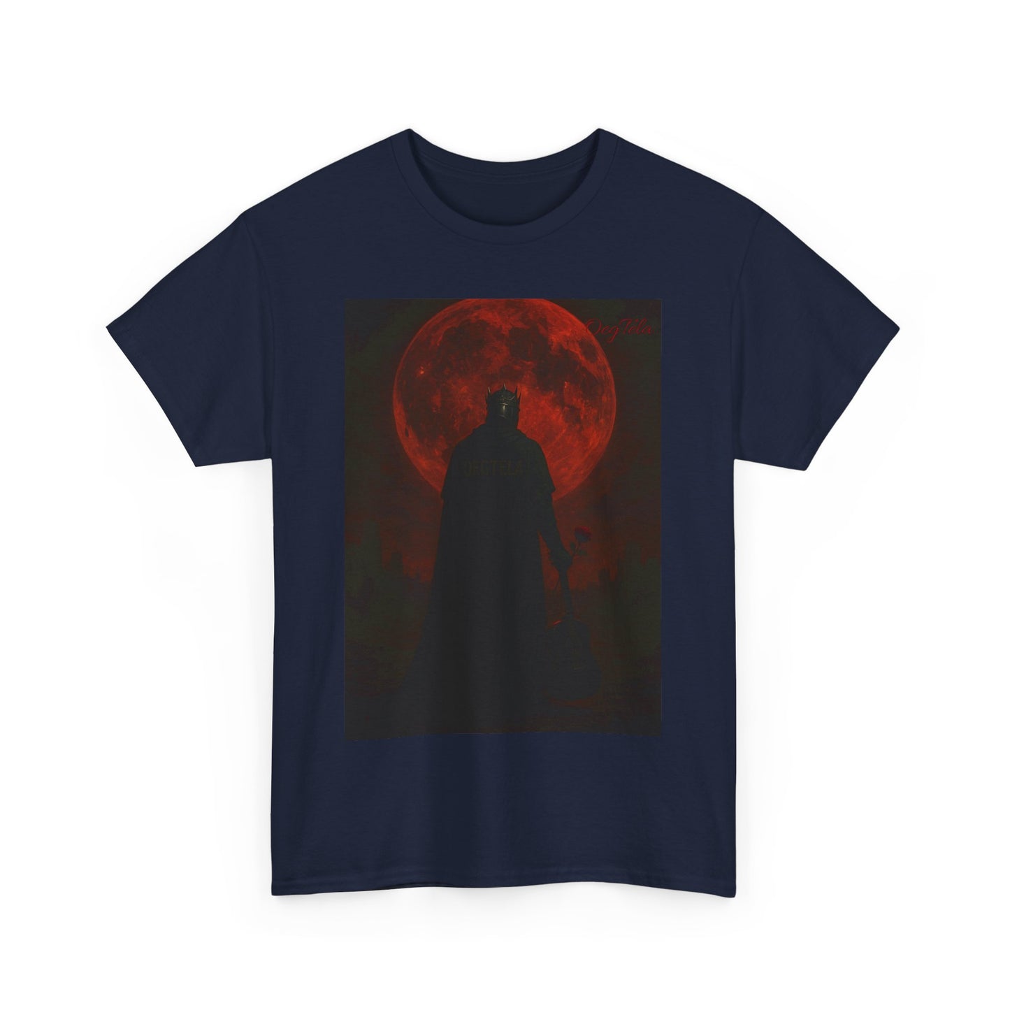 T-Shirt Oegtela King of the Red Moon Unisex Heavy Cotton Tee