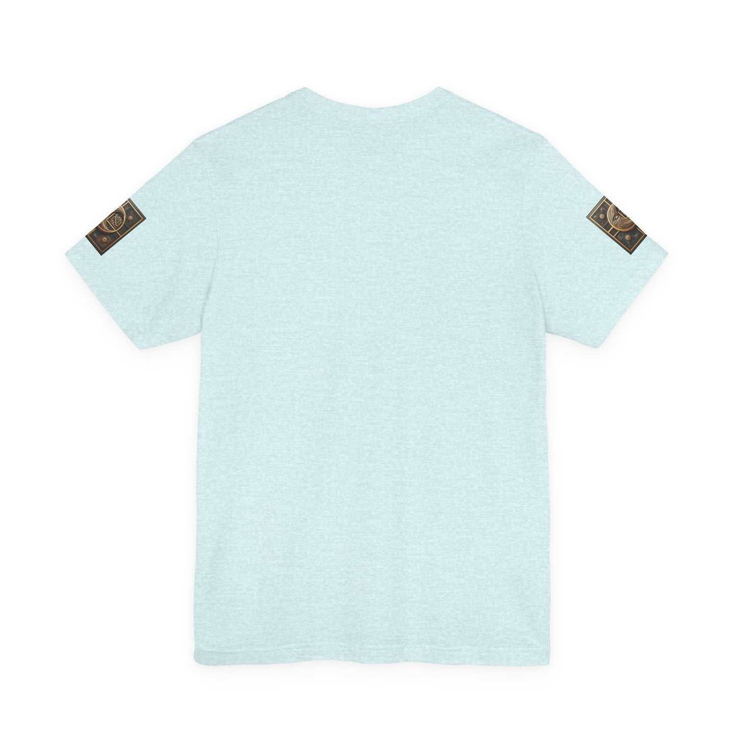 Moonlit Duality Graphic Tee — Vintage Art Nouveau Face Design
