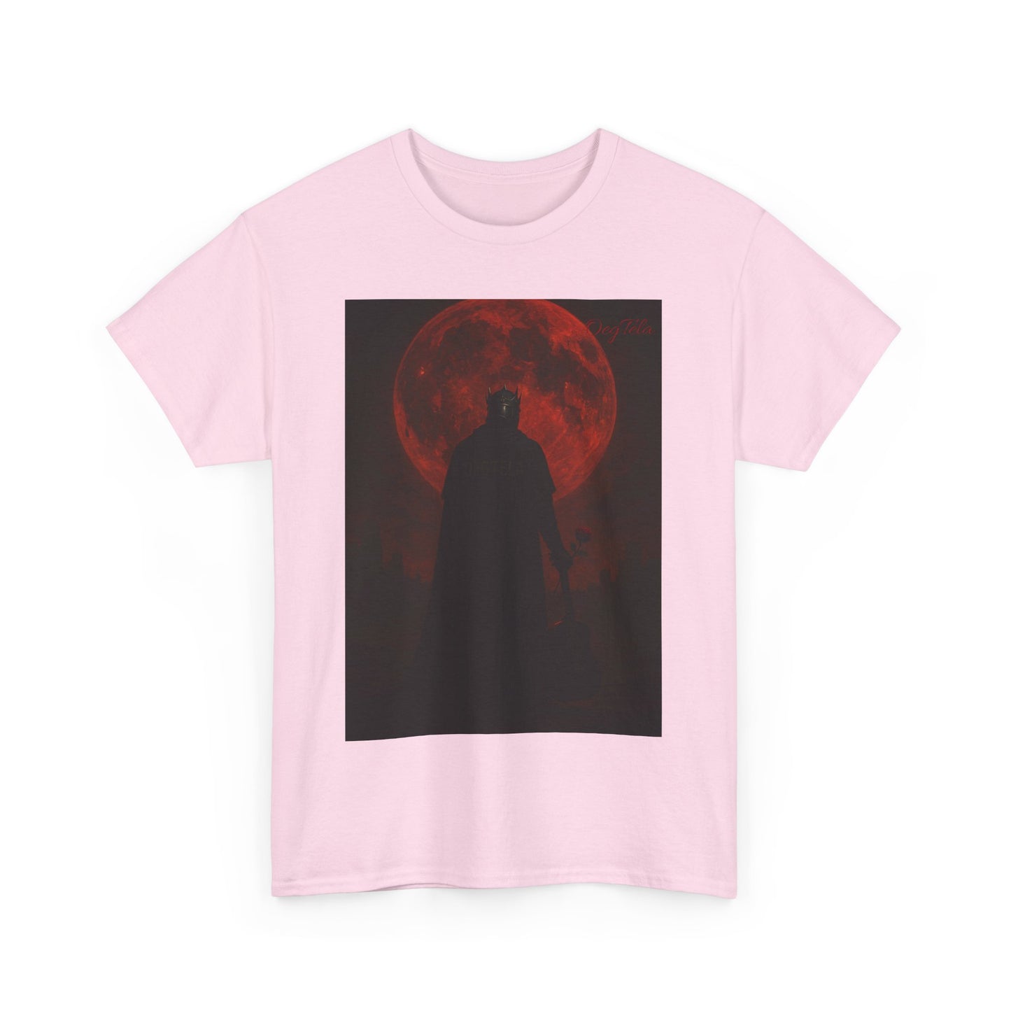 T-Shirt Oegtela King of the Red Moon Unisex Heavy Cotton Tee