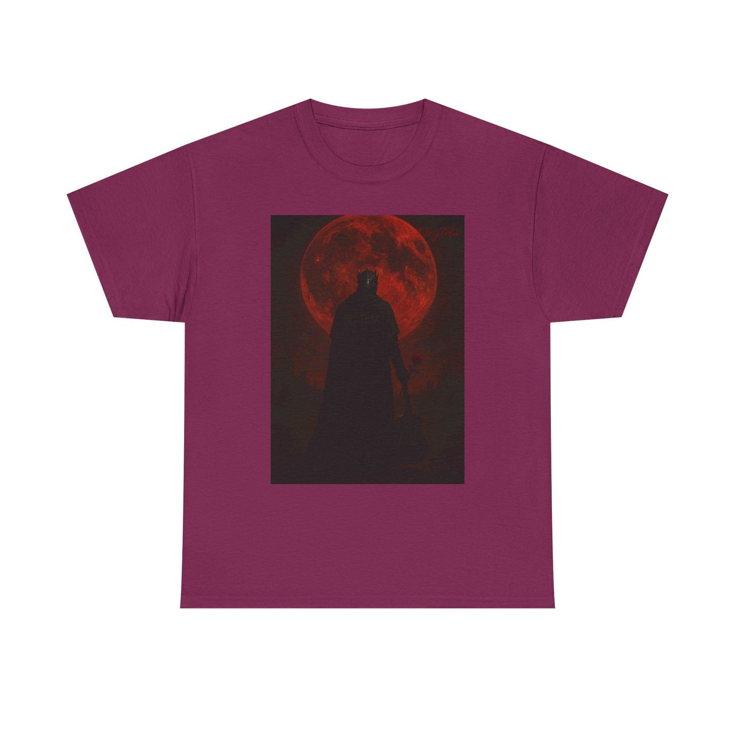 T-Shirt Oegtela King of the Red Moon Unisex Heavy Cotton Tee