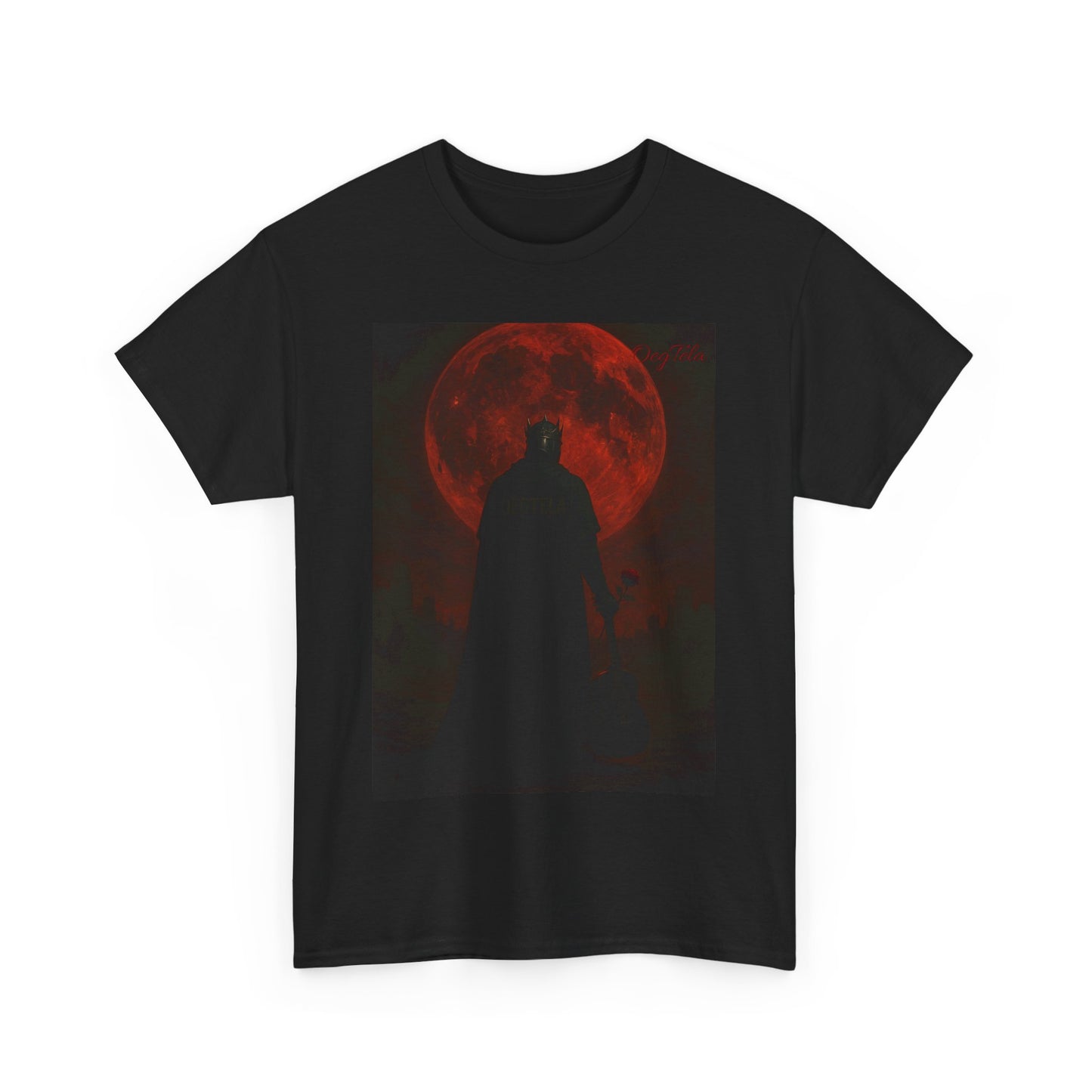 T-Shirt Oegtela King of the Red Moon Unisex Heavy Cotton Tee