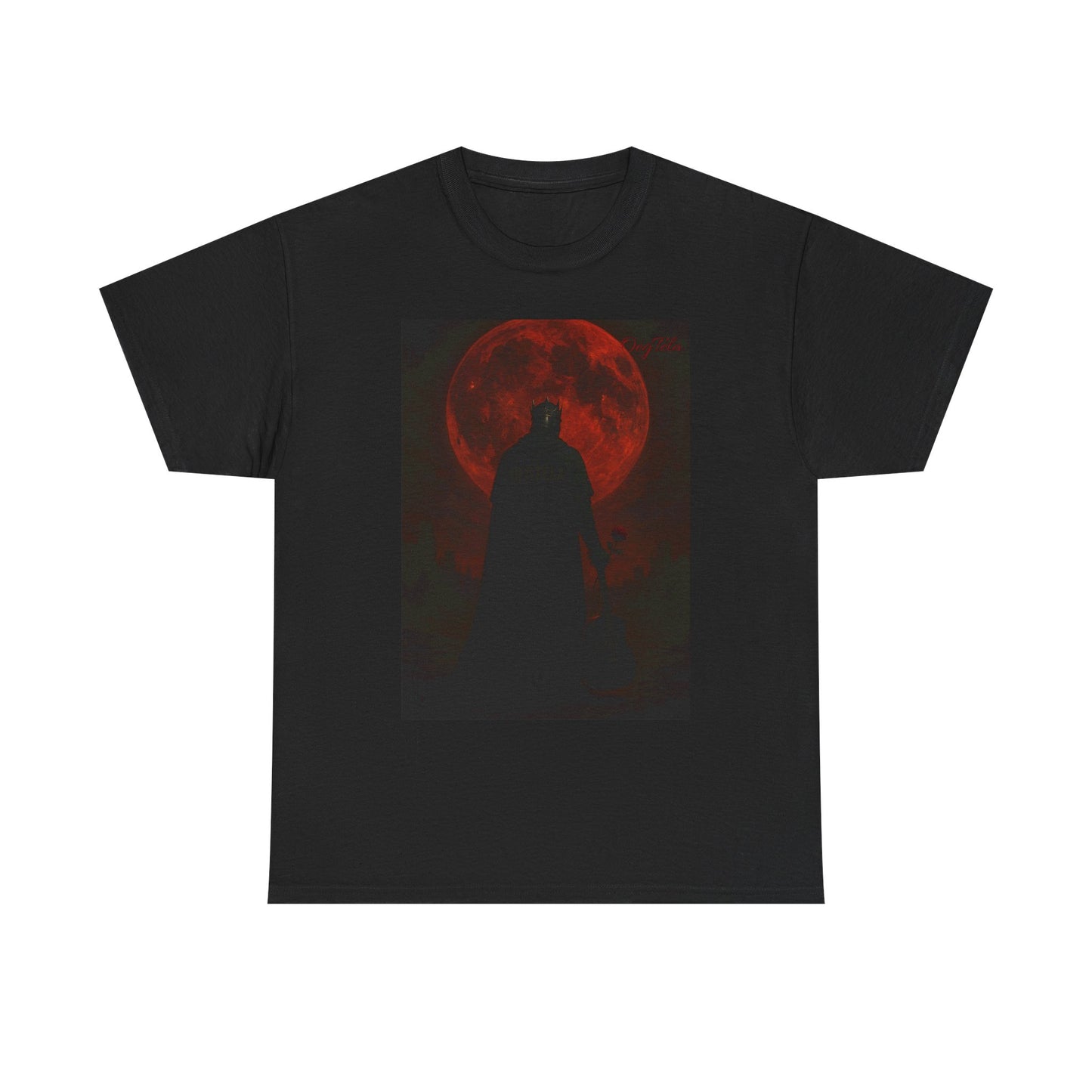 T-Shirt Oegtela King of the Red Moon Unisex Heavy Cotton Tee