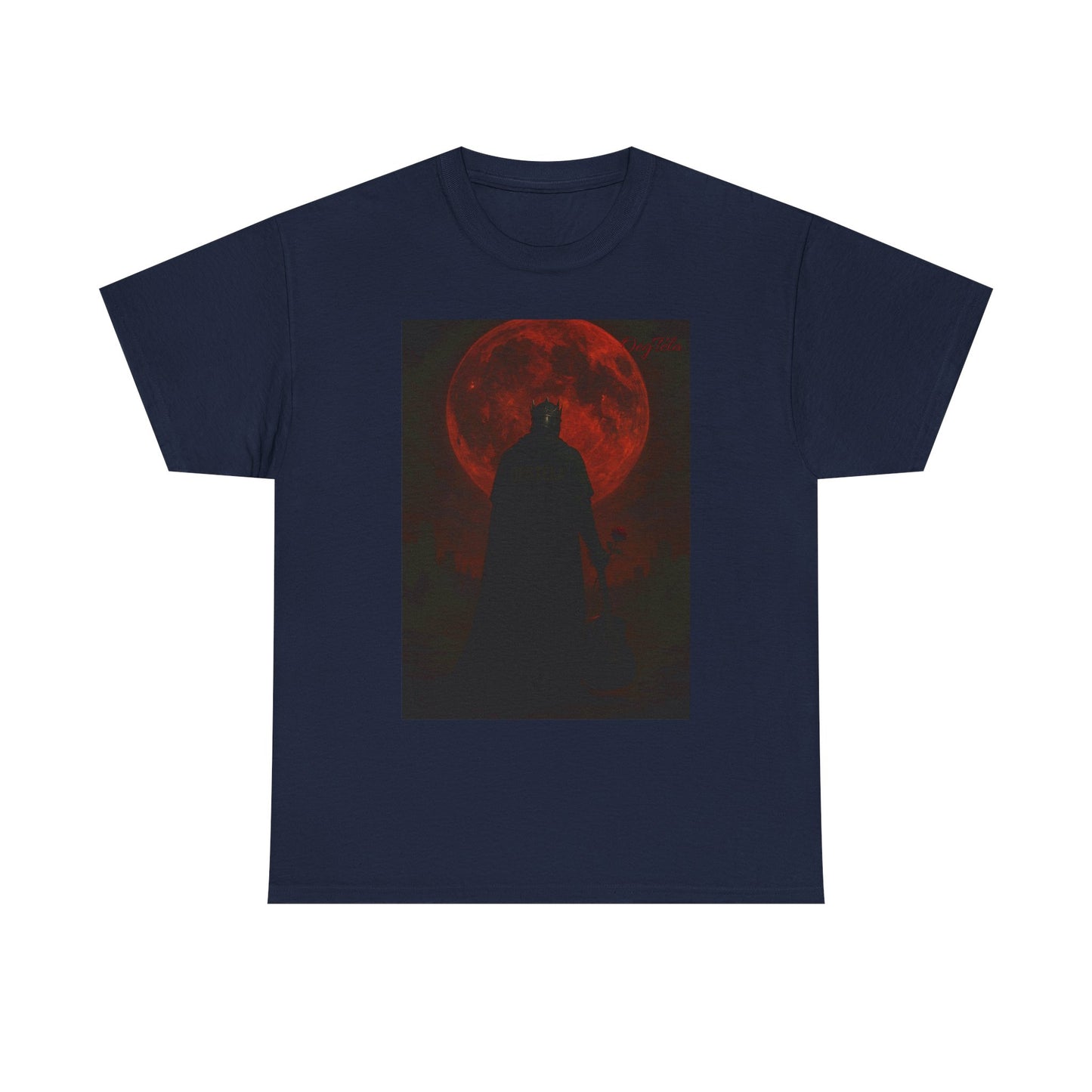 T-Shirt Oegtela King of the Red Moon Unisex Heavy Cotton Tee