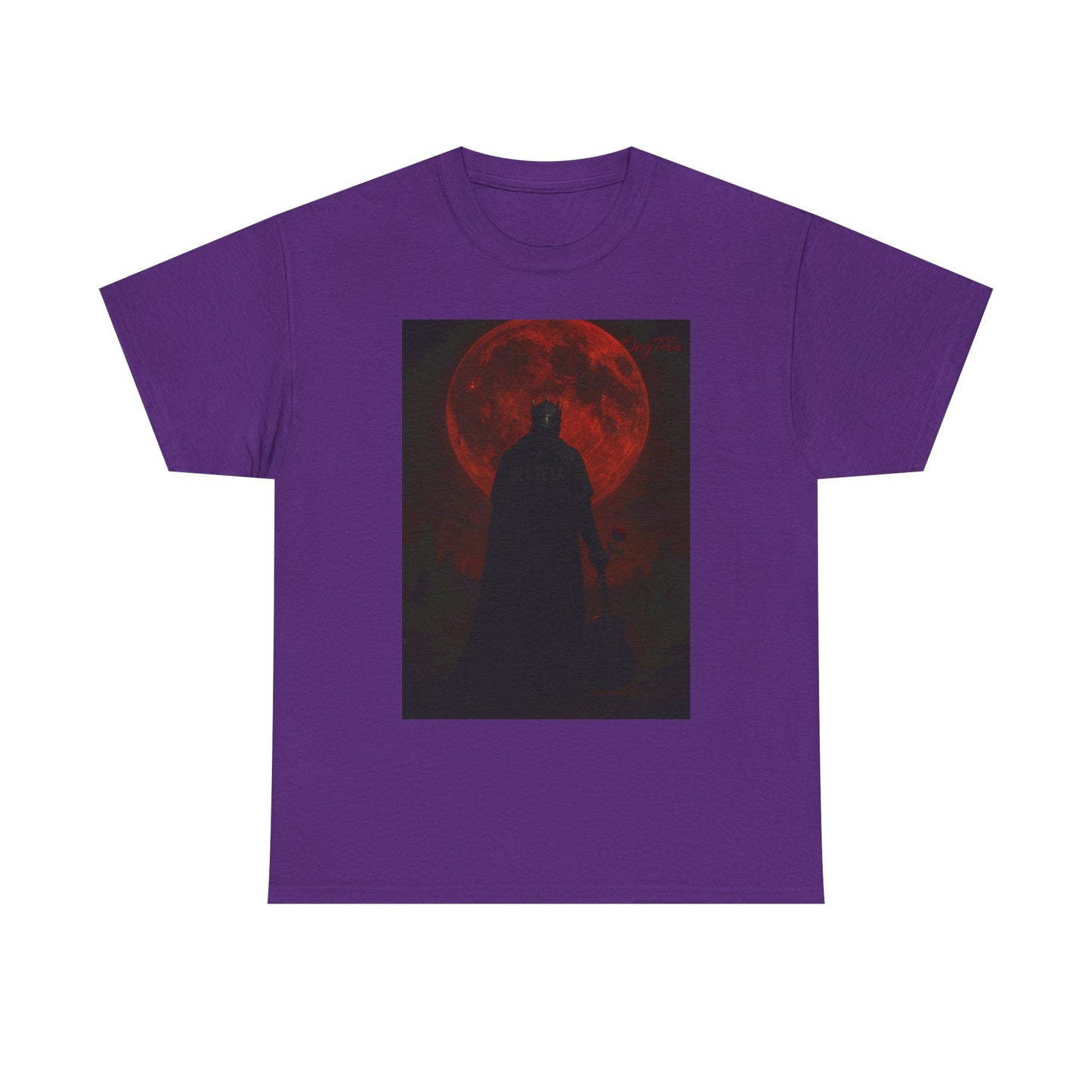 T-Shirt Oegtela King of the Red Moon Unisex Heavy Cotton Tee