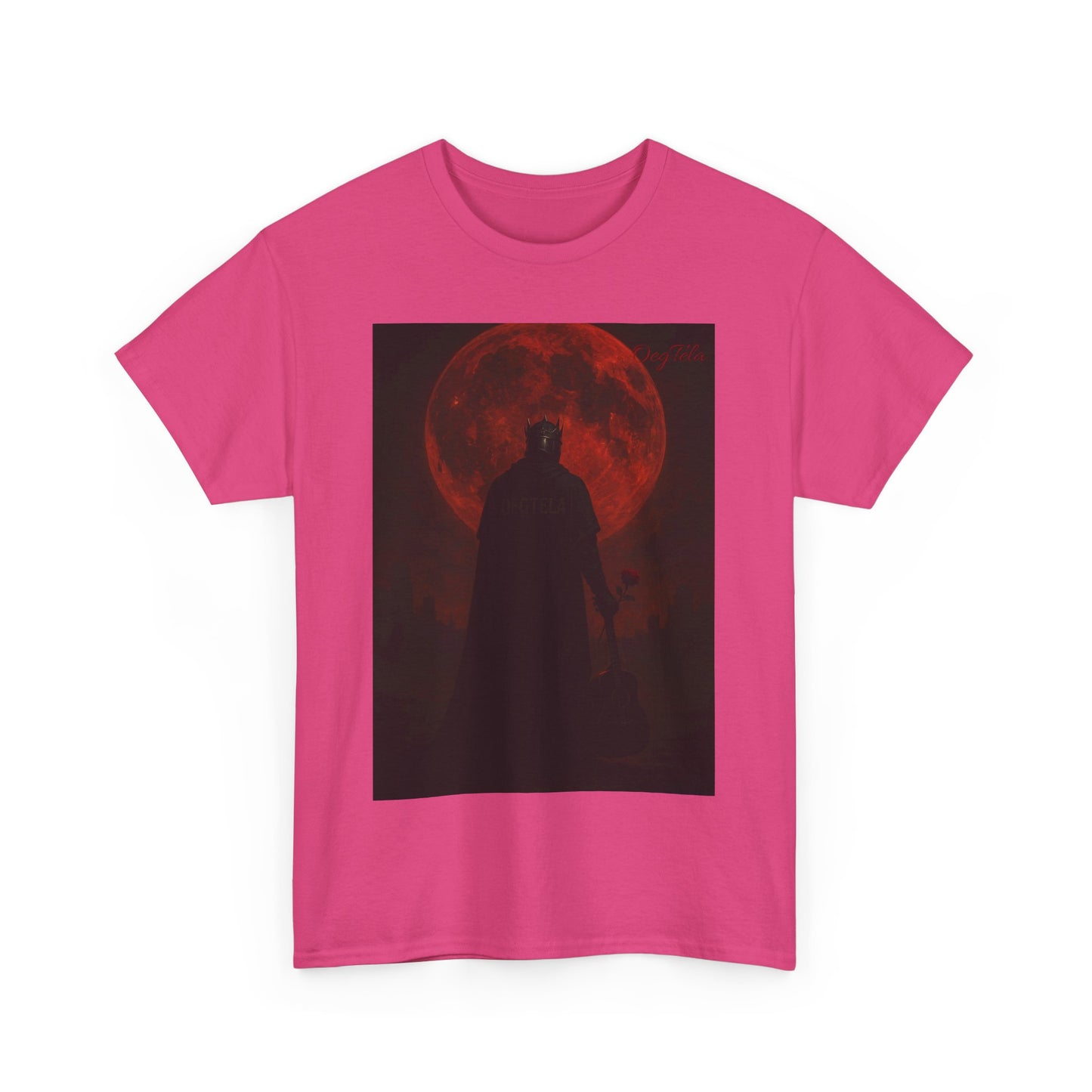T-Shirt Oegtela King of the Red Moon Unisex Heavy Cotton Tee
