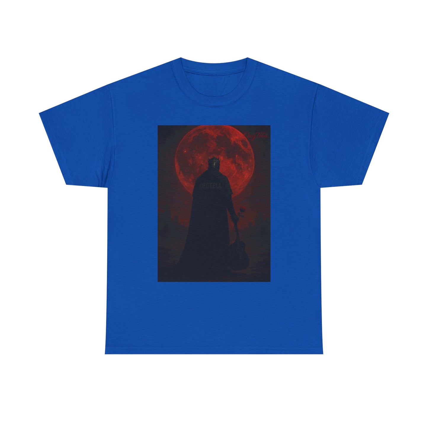 T-Shirt Oegtela King of the Red Moon Unisex Heavy Cotton Tee