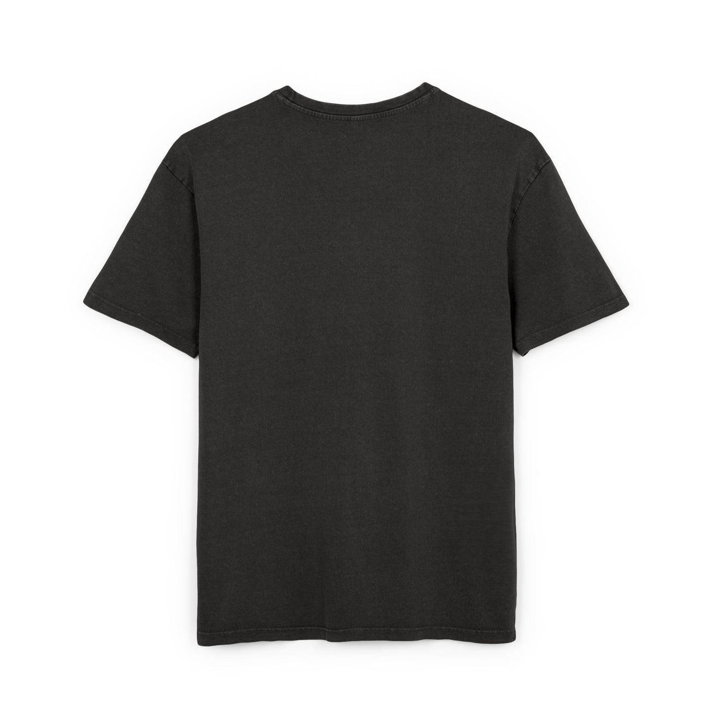 Men's Tee - Oegtela King Under the Red Moon Acid Washed Heavy Oversize Shirt