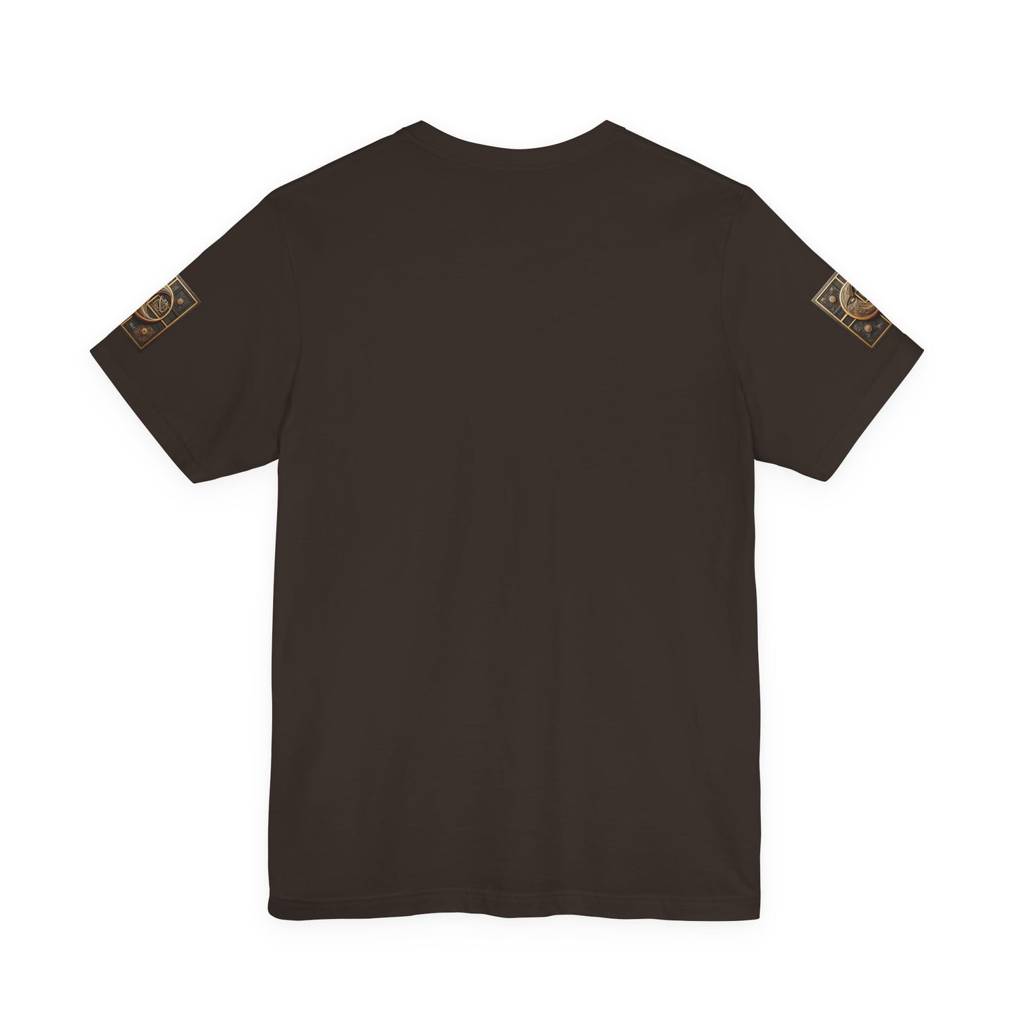 Moonlit Duality Graphic Tee — Vintage Art Nouveau Face Design