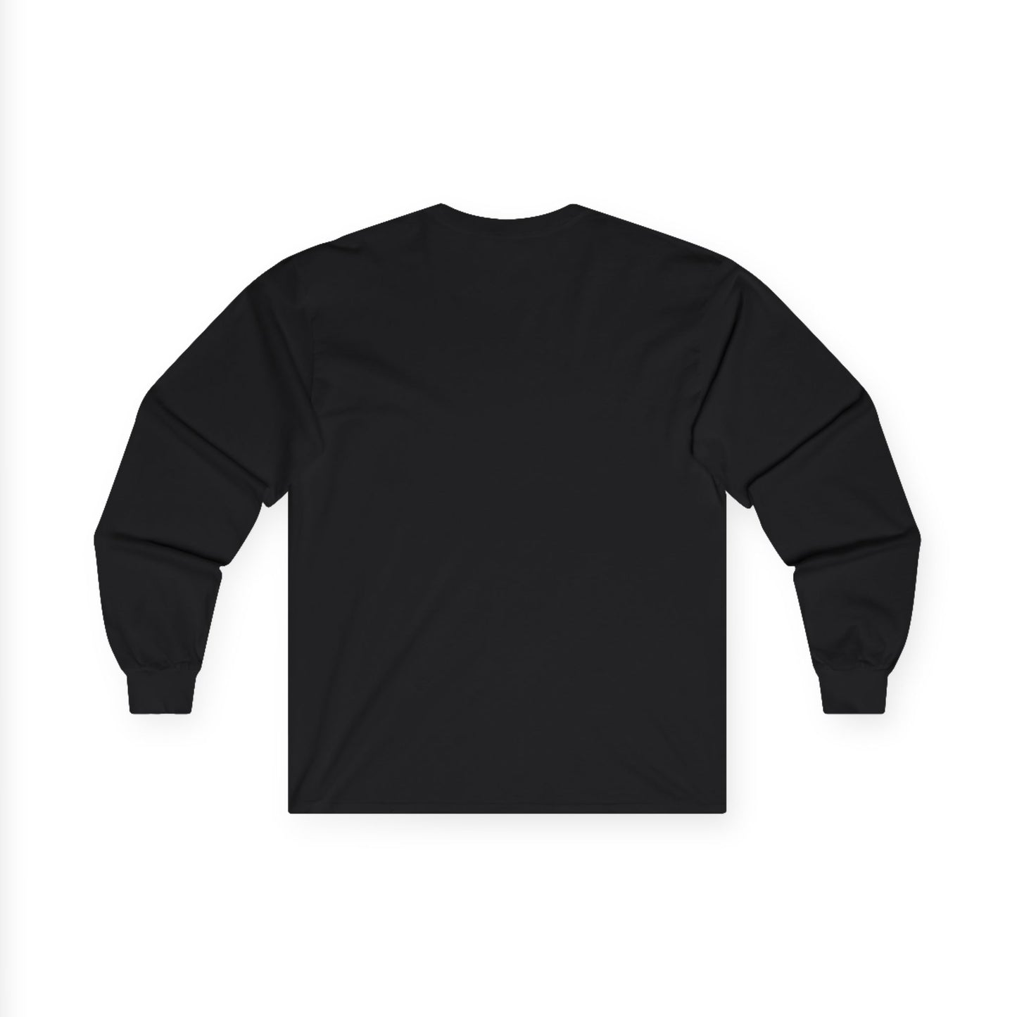Oegtela Minimal Gold Script Long Sleeve Tee — Gold Script Minimalist Design