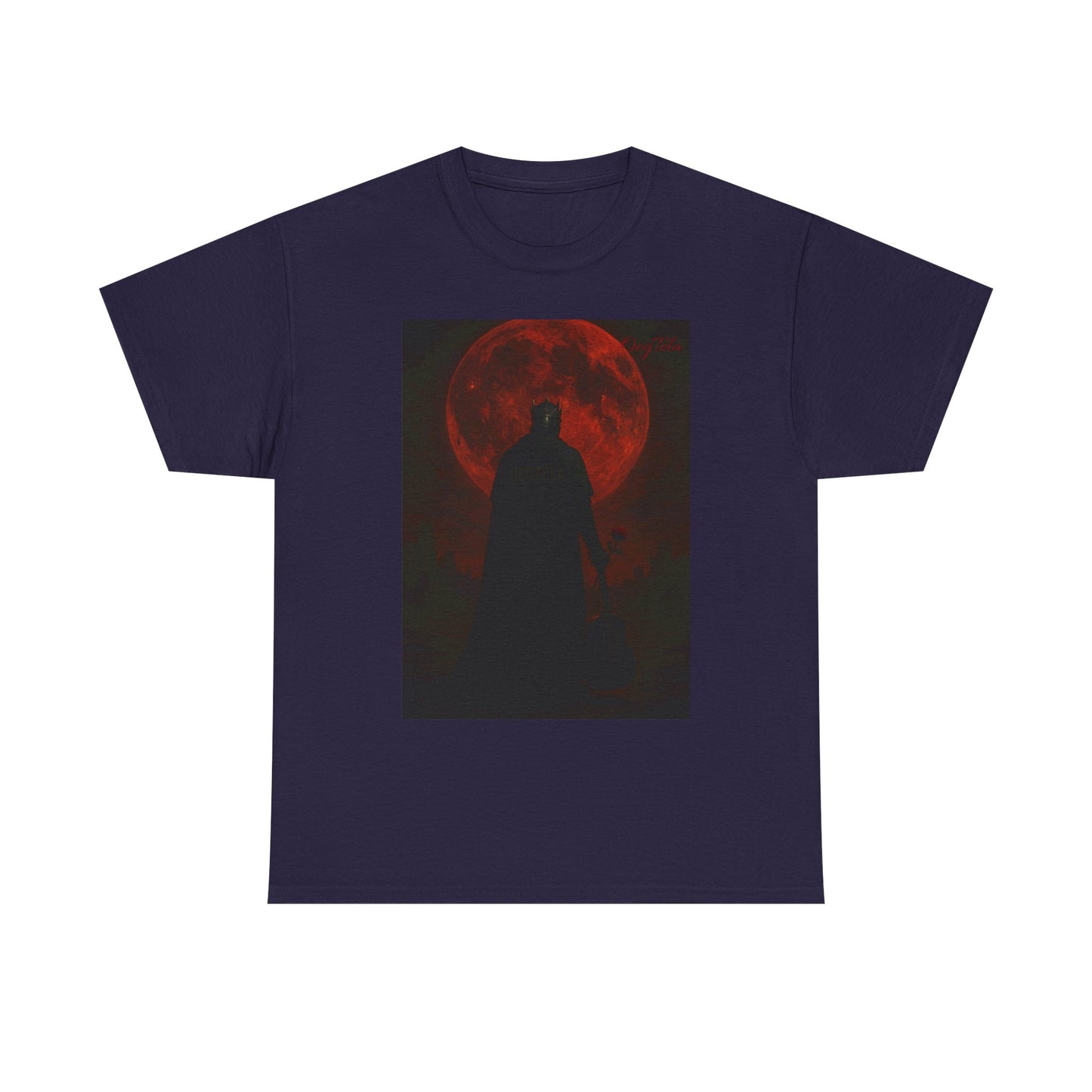 T-Shirt Oegtela King of the Red Moon Unisex Heavy Cotton Tee