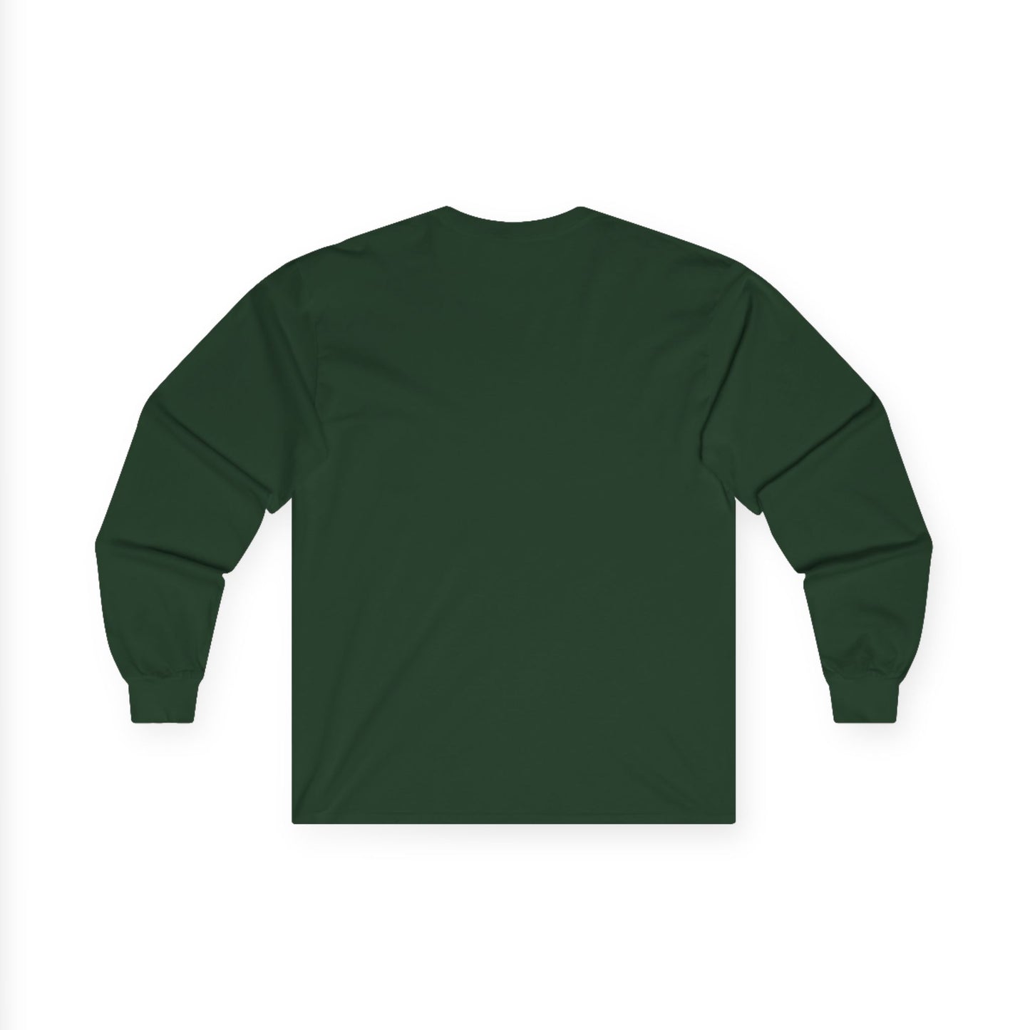 Oegtela Minimal Gold Script Long Sleeve Tee — Gold Script Minimalist Design