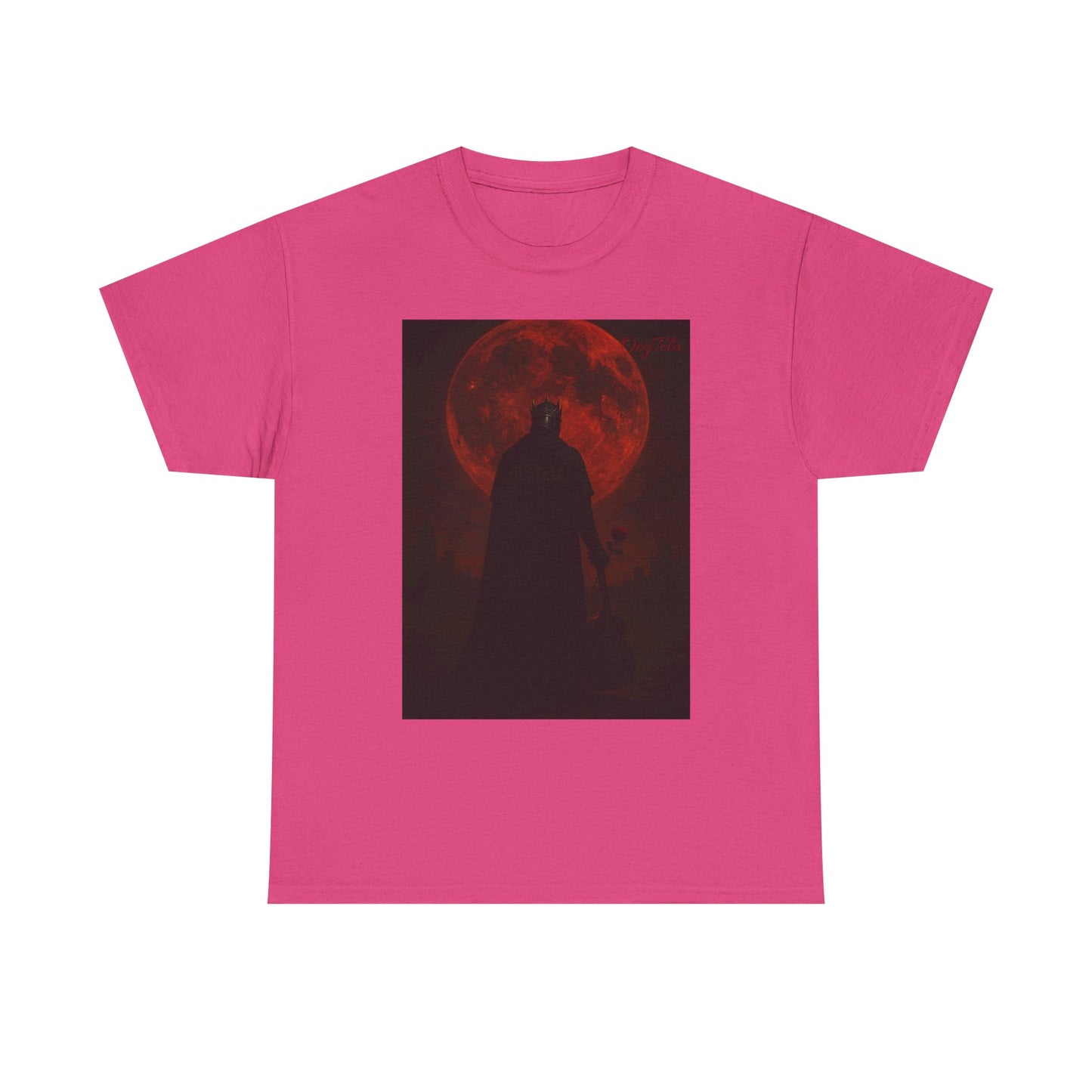 T-Shirt Oegtela King of the Red Moon Unisex Heavy Cotton Tee