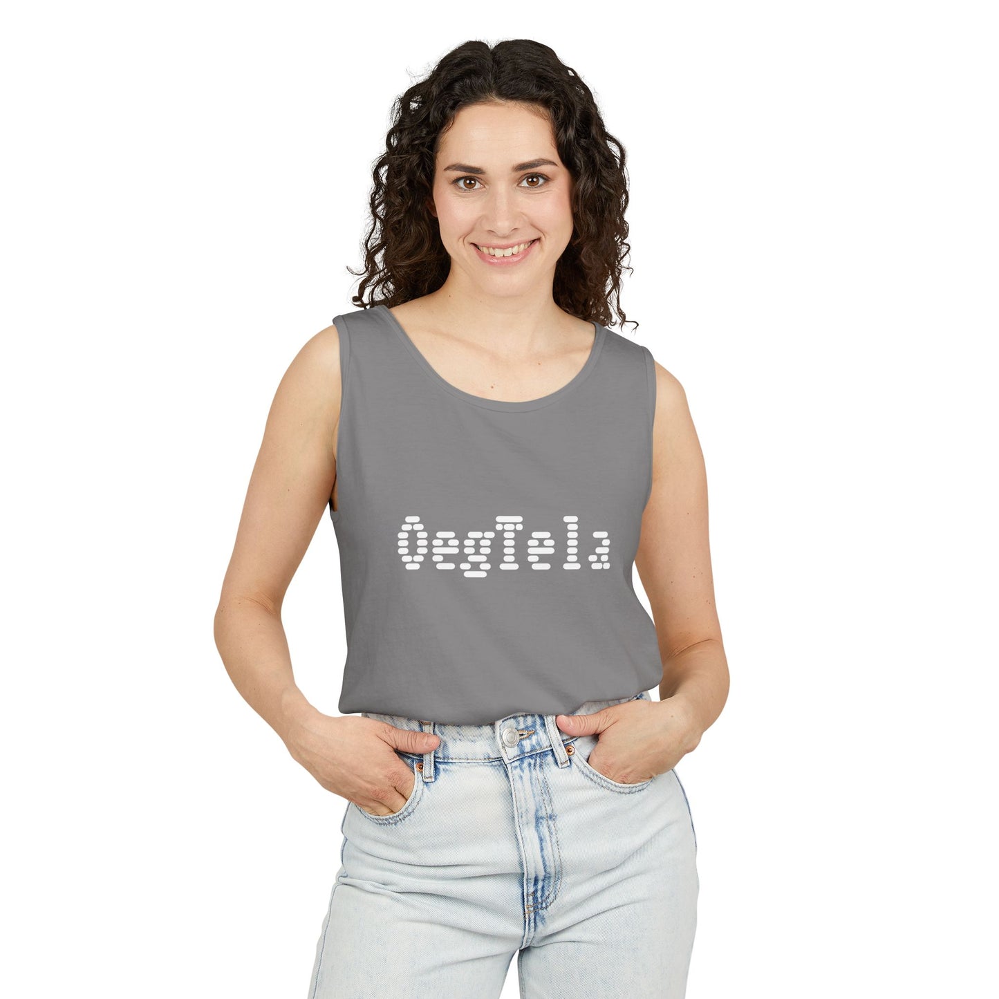 OegTela Unisex Garment-Dyed Tank Top