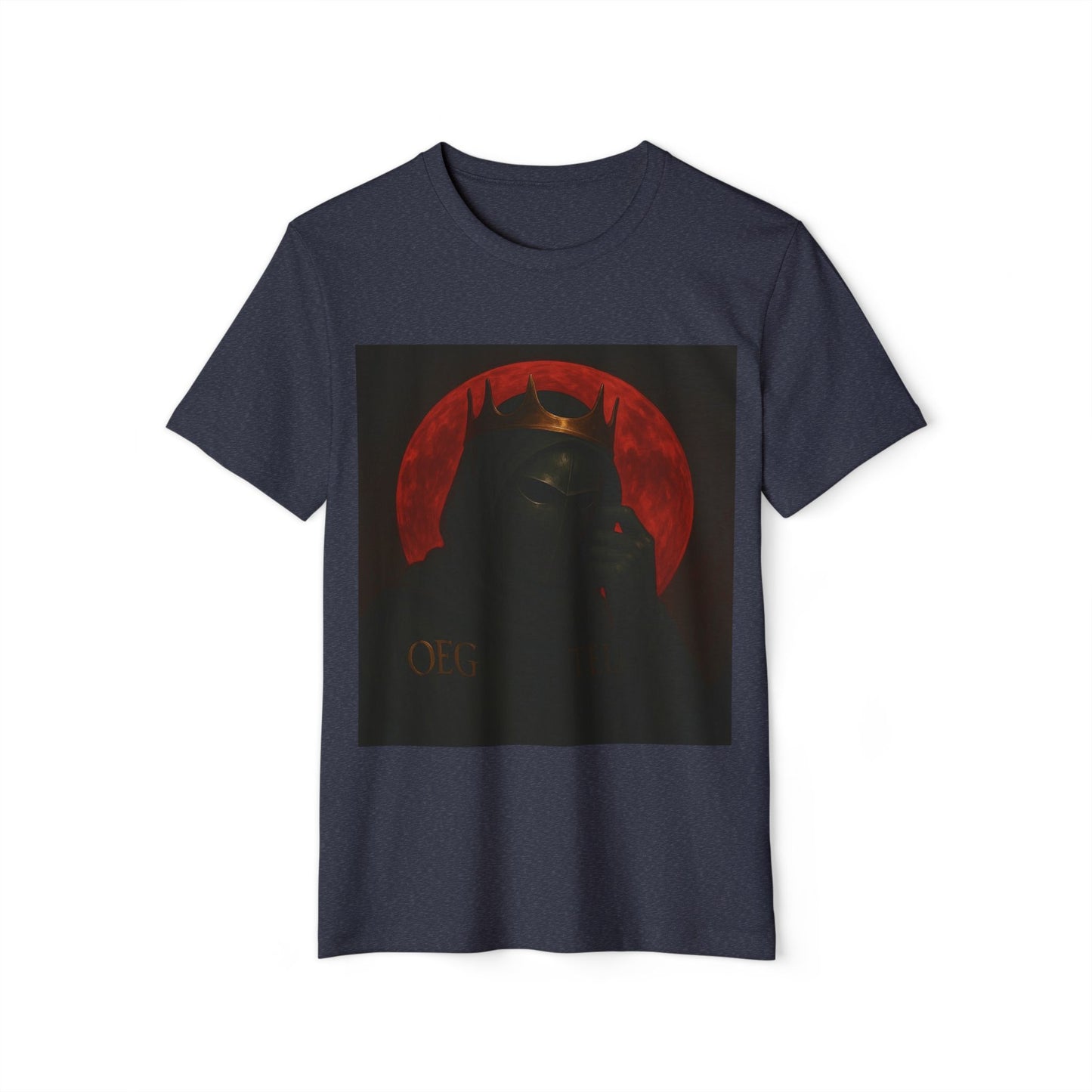 Organic T-Shirt - Oegtela King of the Red Moon Casual Wear