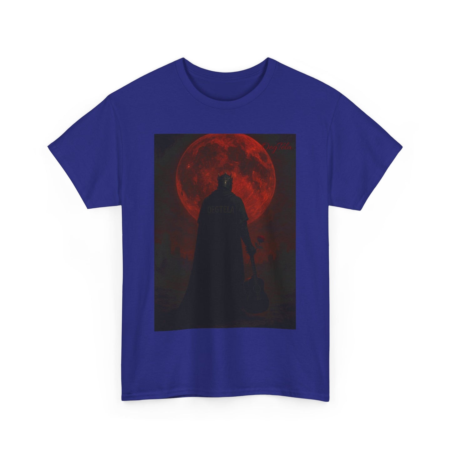 T-Shirt Oegtela King of the Red Moon Unisex Heavy Cotton Tee