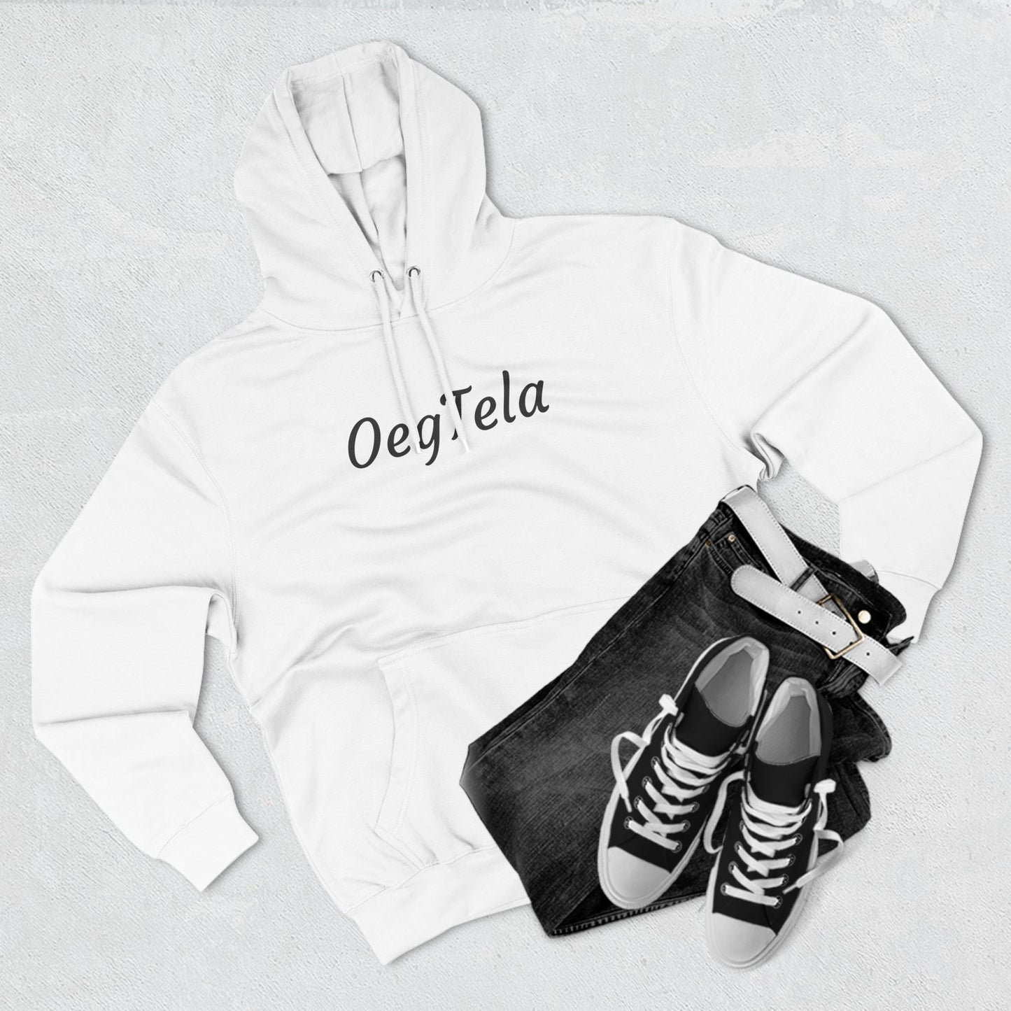 OegTela Three-Panel Fleece Hoodie