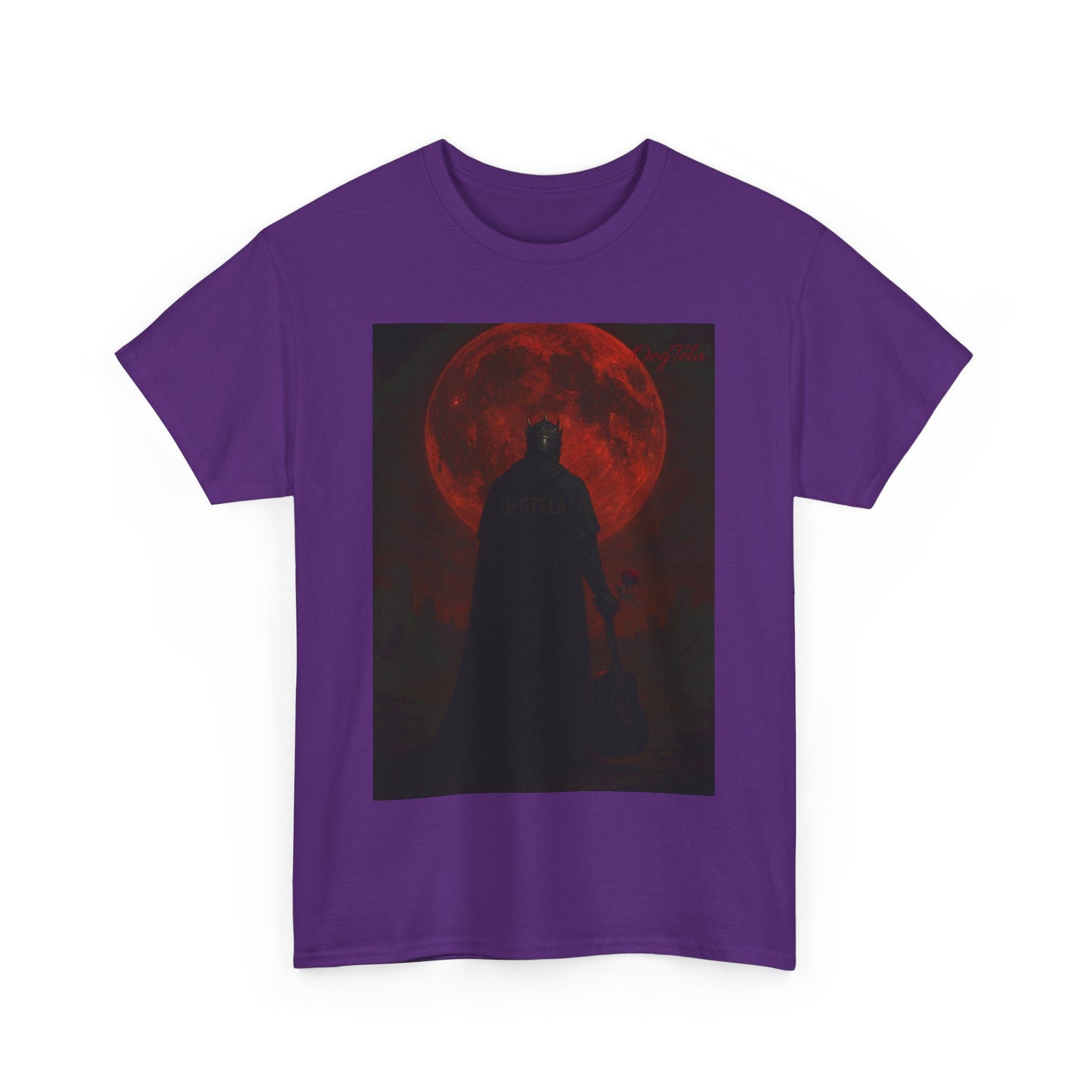 T-Shirt Oegtela King of the Red Moon Unisex Heavy Cotton Tee
