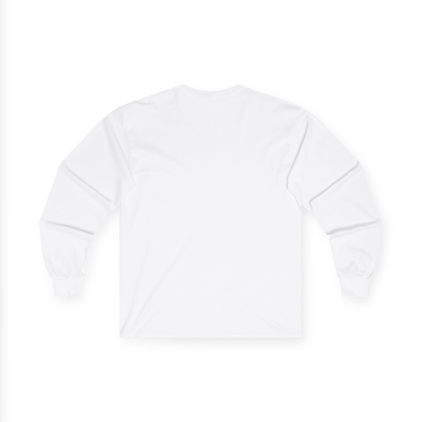 Oegtela Minimal Gold Script Long Sleeve Tee — Gold Script Minimalist Design