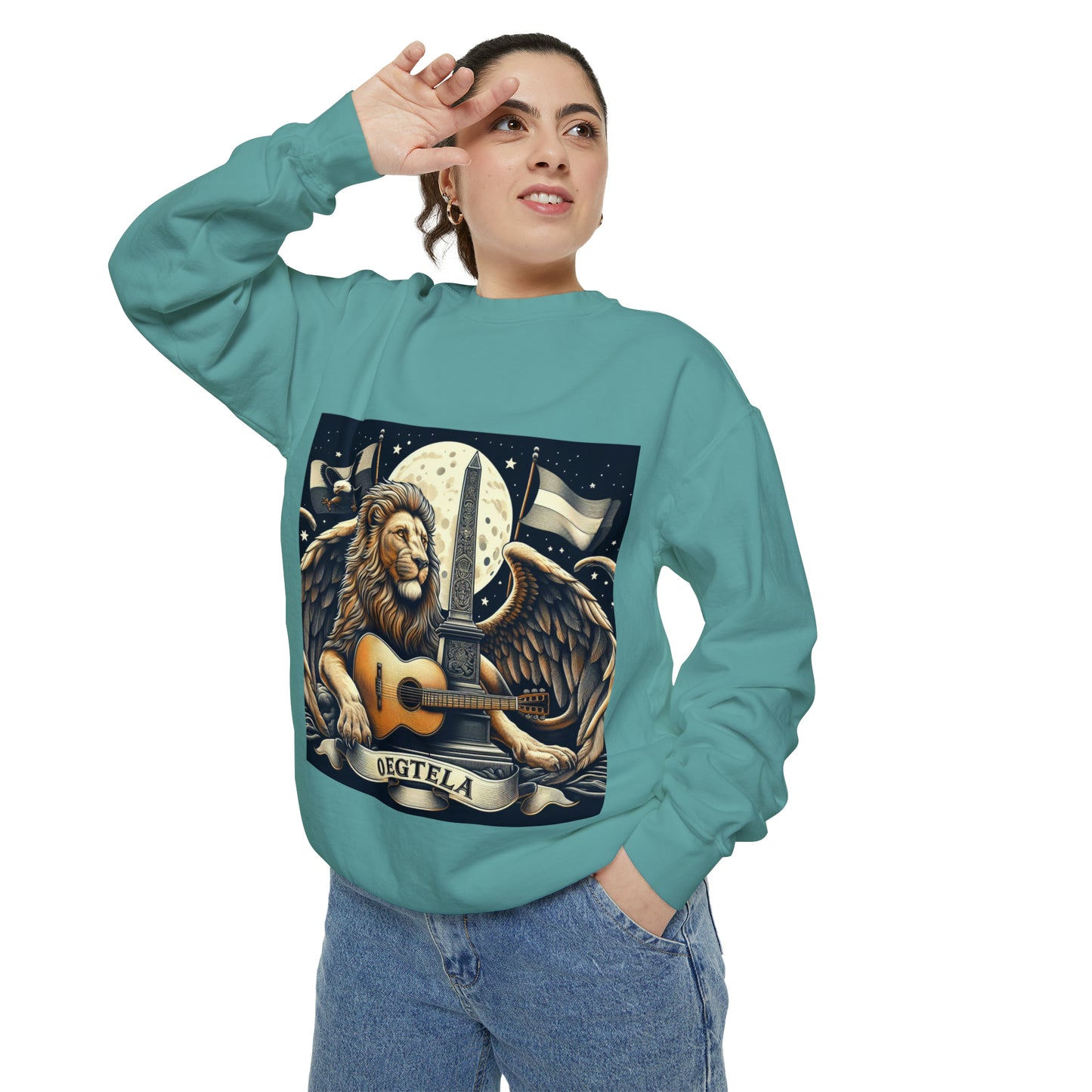 Oegtela Unisex Garment Sweatshirt