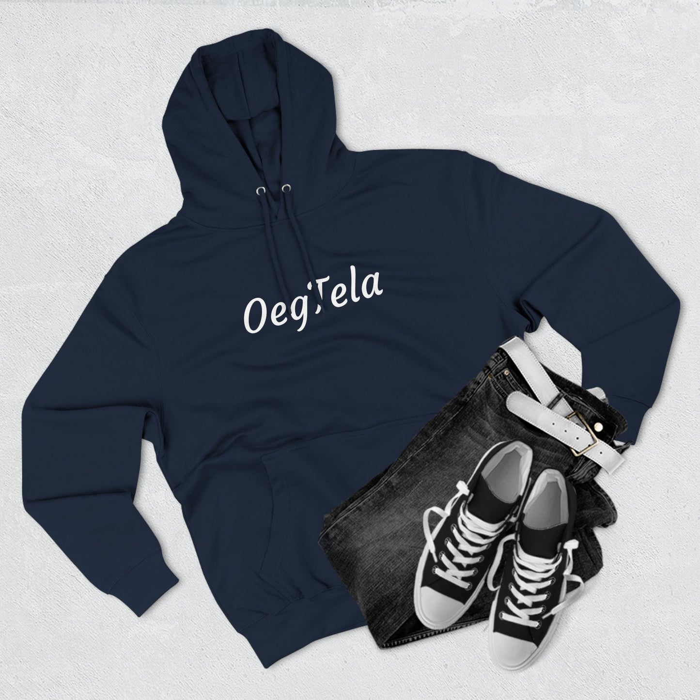 OegTela Three-Panel Fleece Hoodie