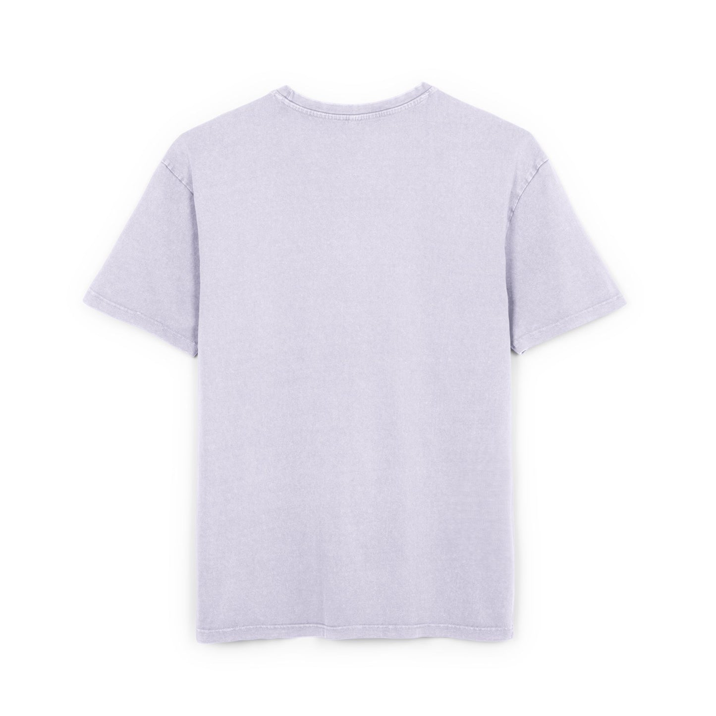 Men's Tee - Oegtela King Under the Red Moon Acid Washed Heavy Oversize Shirt